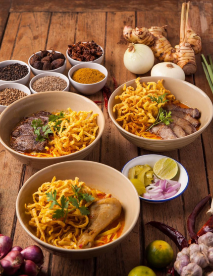 台北→清邁→Baan Kang Wat 手做藝術村→大象互動咖啡廳+飲品一杯→尼曼商圈自由逛街→人氣烤山尼曼~品藏在地泰北咖哩麵