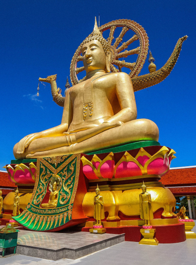 越野車環島觀光行程(阿公阿嬤石/大金佛/納蒙瀑布/活動午餐)→Salarom Spa 香薰蒸汽浴+足底按摩+泰式按摩120分鐘→自由探索查文夜市、中央百貨(按摩、海鮮樣樣有)