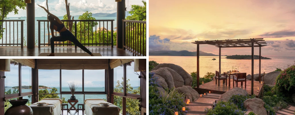 蘇美島→在地米粉湯→曼谷→台北