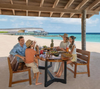 渡假島上自由探索